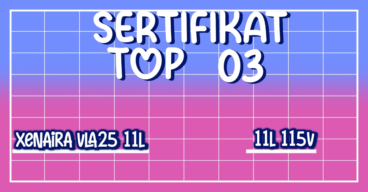Sertifikat Best Member Xenaira