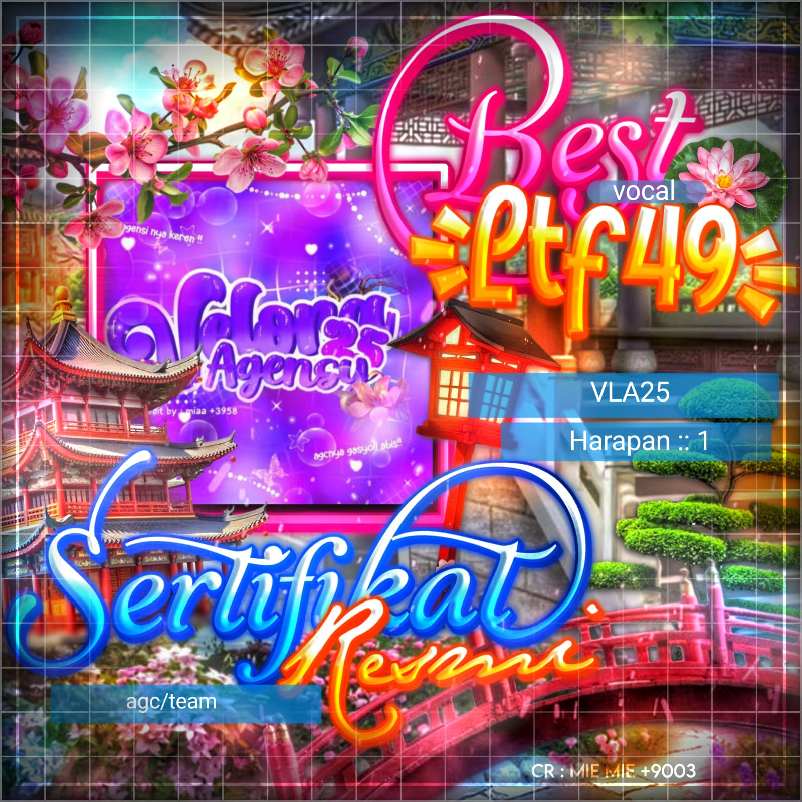 Sertifikat Best Vocal